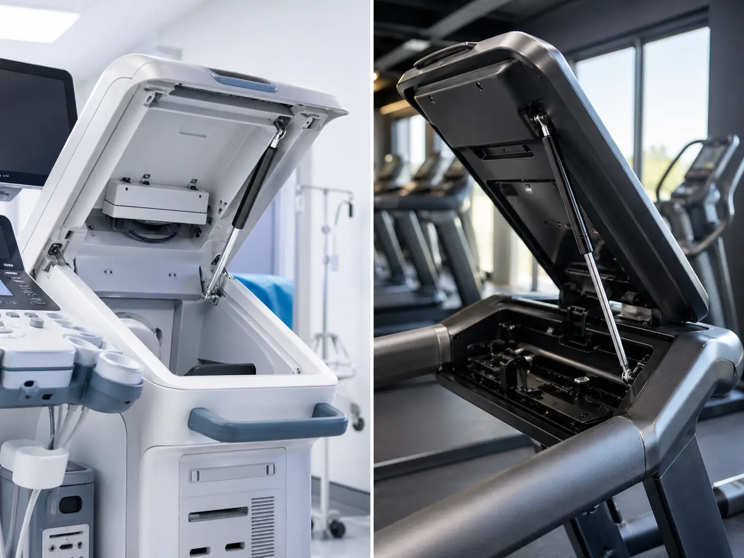 damper application for Medical and Fitness Equipment
