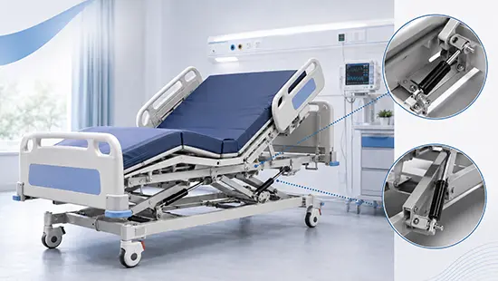 gas springs for Medical bed